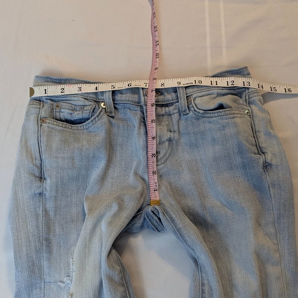 7 For All Mankind Original Bootcut Light Wash Size 26 *Stain? - Picture 12 of 16